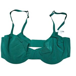 Aerie NWT Women's Balconette Green Mesh Underwired Adjustable Straps Size 32D